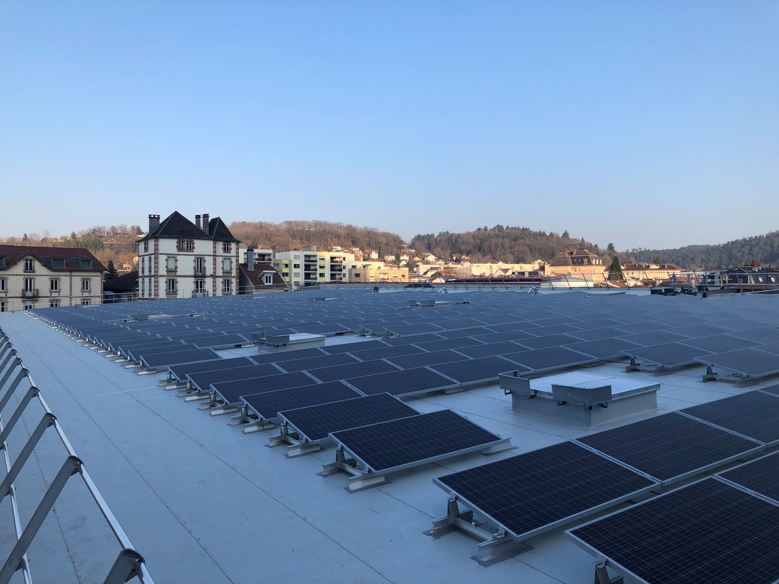 panneaux photovoltaïques en toiture